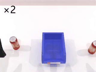 Place Cans Plasticbox 6